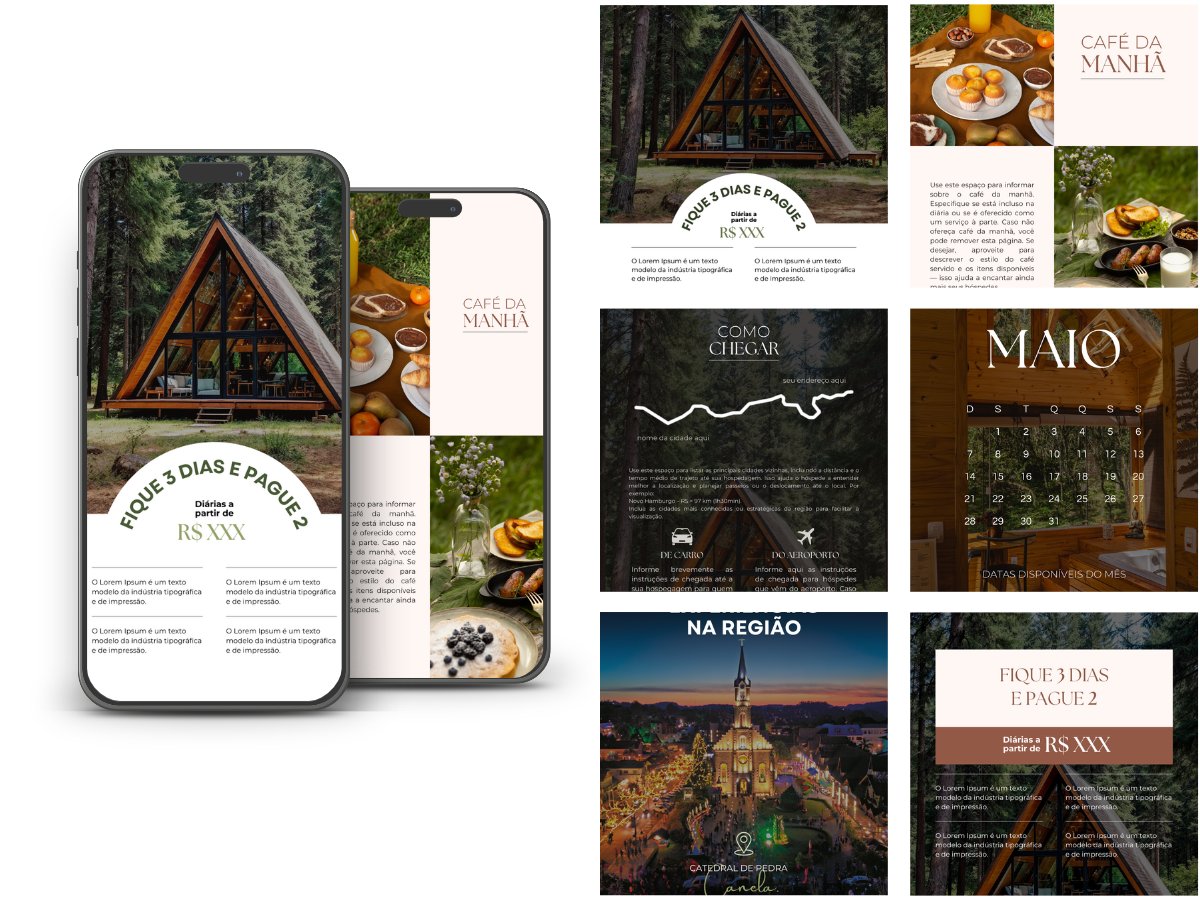 Templates de posts e stories para Instagram