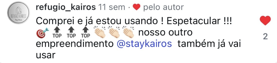 Depoimento de aluno 1
